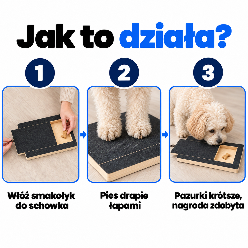 ZDRAPNIJ - mata do pazurów dla psa